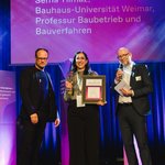 Der BIM-Champion 2024 in der Kategorie Arbeiten von Auszubildenden und Studierenden: Sema Yilmaz von der Bauhaus-Universität Weimar. Foto: Jens Ahner