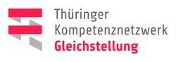Schriftlogo des Thüringer Kompetenznetzwerks Gleichstellung