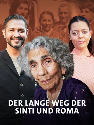 Poster for the film »The Long Path of the Sinti and Roma«