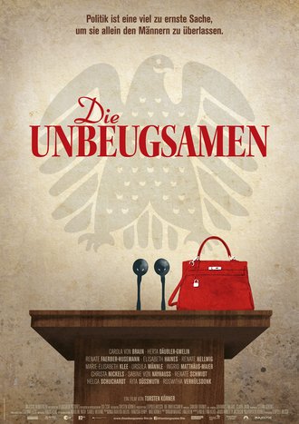 Poster for the film »Die Unbeugsamen«.