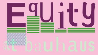 Schriftlogo »Equity@Bauhaus«