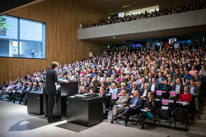 Photo: Matriculation ceremony 2019 Bauhaus-Universität Weimar.