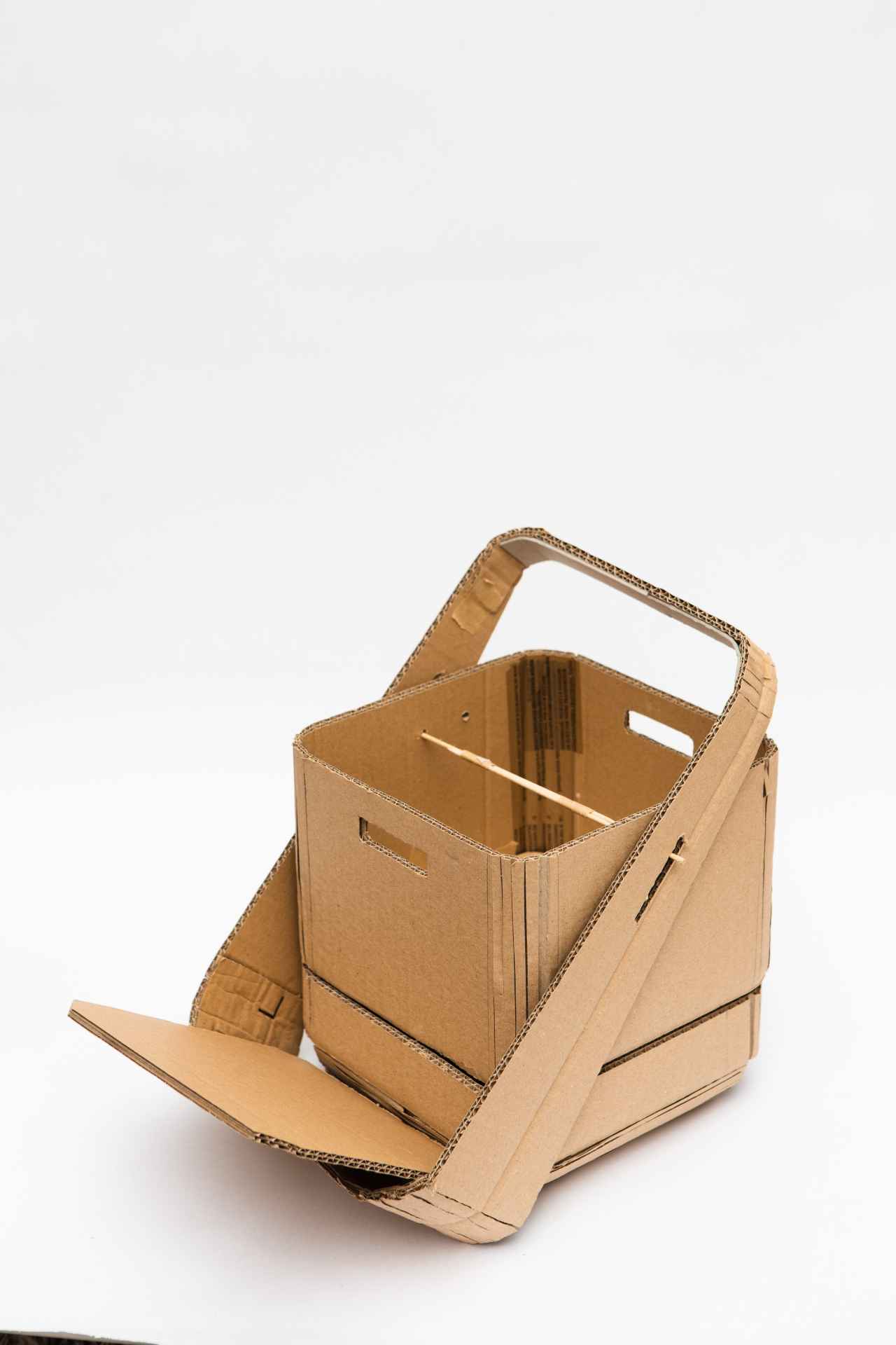 cardboard model