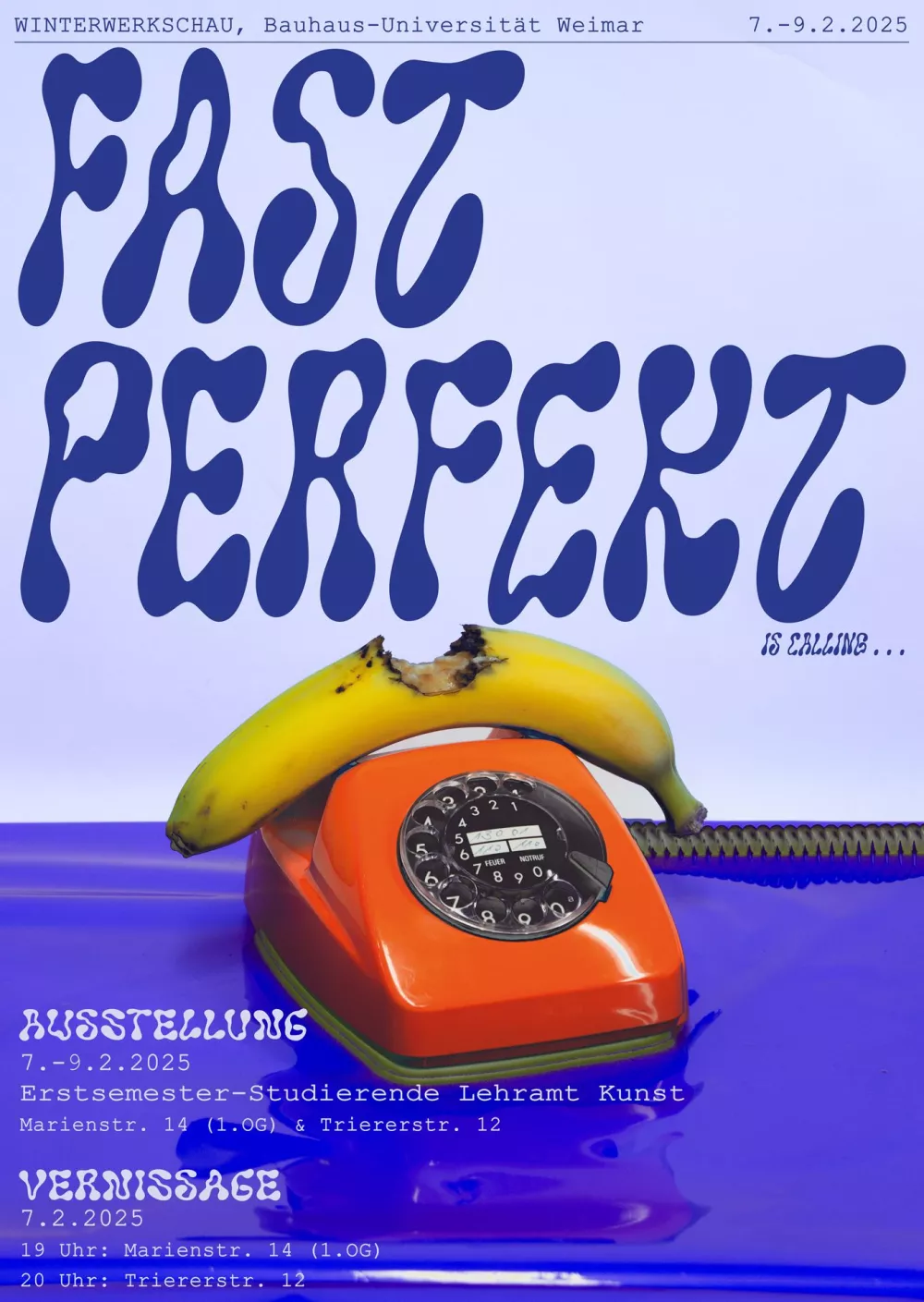 Ausstellungsplakat. Design: Marie Brandstetter, Maurice Vico Hartig
