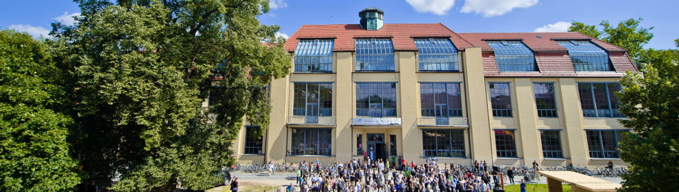 Bauhaus-Universität Hauptgebäude. © Bauhaus-Universitität Weimar