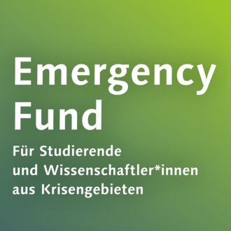 Graphic »Emergency Fund for Students and Academics from Crisis Areas«