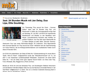 Screenshot Website Mix1