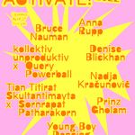 Plakat zur Ausstellung »SPACE ACTIVATE!«