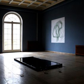Ausstellungsansicht »BASIC INSTINCTS« im MDR-Funkhaus