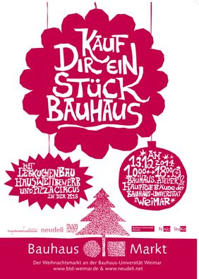 Plakat des diesjährigen Weihnachtsmarktes