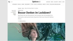 Screenshot der Website 