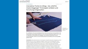 Screenshot der Website