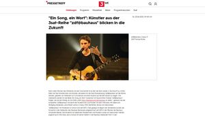 Screenshot der Website 