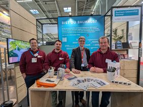Vom 13. bis 17. Januar 2025 präsentiert die Fakultät Bau und Umwelt gemeinsam mit der WBA Weimar Studienangebote und gibt Einblick in aktuelle Forschungsthemen. Foto: Dana Höftmann Vom 13. bis 17. Januar 2025 präsentiert die Fakultät Bau und Umwelt gemeinsam mit der WBA Weimar Studienangebote und gibt Einblick in aktuelle Forschungsthemen. Foto: Dana Höftmann