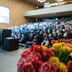Graduierungsfeier der Fakultät Bauingenieurwesen im Audimax der Bauhaus-Universität Weimar. (Foto: Thomas Müller)