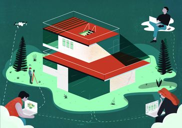 »Illustration Building Information Modeling« : Margret Aurin