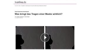 Screenshot der Website 