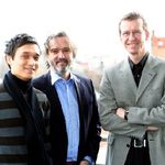 Victor Henning, Andreas Bareiss, Prof. Dr. Thorsten Hennig-Thurau (v.l.) (Bauhaus-Universität Weimar, Professur Marketing und Medien)