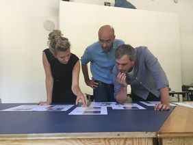 Bei der Preisgerichtsitzung am 21. August 2020 (Foto: BDA, Landesverband Sachsen e.V.) Bei der Preisgerichtsitzung am 21. August 2020 (Foto: BDA, Landesverband Sachsen e.V.)