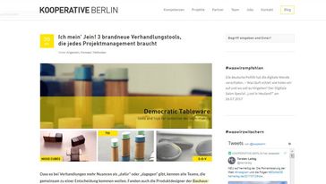 Screenshot der Seite