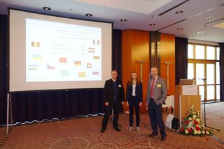 v.l.n.r.: Markus Ehrhardt (FIB), Tabea von Bronk (CASEA GmbH), Dr.-Ing. Hans-Bertram Fischer (FIB)