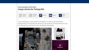 Screenshot der Website