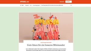 Screenshot der Website 
