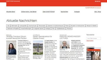 Screenshot der Seite