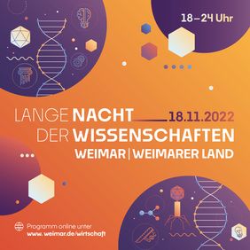 Veranstaltungsplakat zur Langen Nacht der Wissenschaften 2022 Veranstaltungsplakat zur Langen Nacht der Wissenschaften 2022