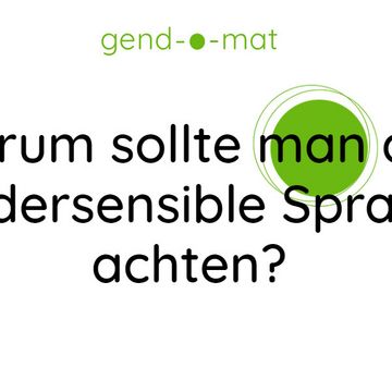 »Wer nicht genannt wird, ist nicht gemeint, und wer nicht angesprochen wird, wird nicht erreicht.«, erklärt Ricarda Löser, die den Gend-o-mat zusammen mit Ihrer Kollegin Melanie Eichler entwickelt hat. »Wer nicht genannt wird, ist nicht gemeint, und wer nicht angesprochen wird, wird nicht erreicht.«, erklärt Ricarda Löser, die den Gend-o-mat zusammen mit Ihrer Kollegin Melanie Eichler entwickelt hat.