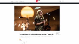Screenshot der Website 