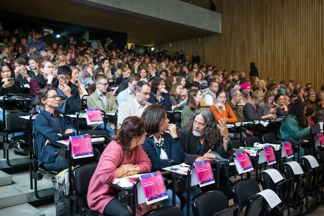 Photo: Matriculation ceremony 2019 Bauhaus-Universität Weimar.