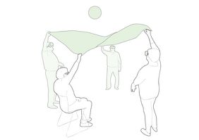 Im Forschungsprojekt »GROOVE« erforschen Wissenschaftler*innen die Verbesserung der Interaktion im sozialen virtuellen Raum (Copyright: Alexander Kulik, Consensive GmbH) 