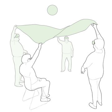 Scientists explore how to improve interaction in virtual spaces with »GROOVE« research project. (Copyright: Alexander Kulik, Consensive GmbH)