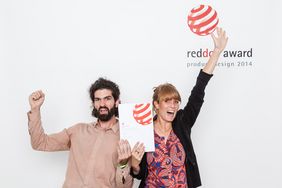 Julien McHardy und Carlotta Werner beim Red Dot Design Award (Foto: Red Dot Design Award