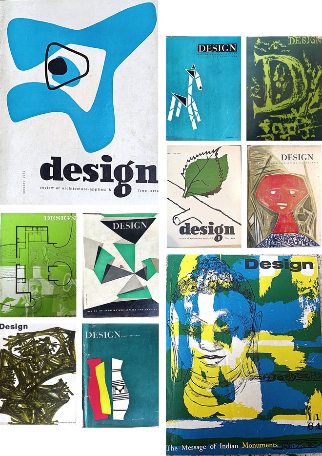 Collage von Pappal Suneja: Design Magazin Covers