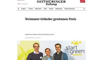 Screenshot der Seite