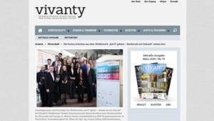 Screenshot der Website 