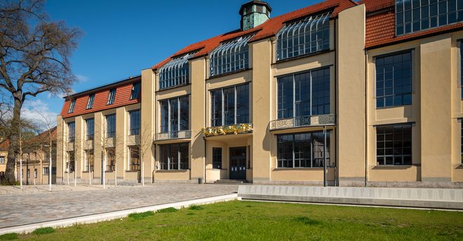 Universitätshauptgebäude. Foto: Bauhaus-Universität Weimar / Thomas Müller