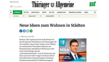 Screenshot der Seite