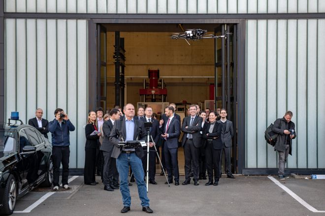 Foto Besuch Ministerpräsident Bodo Ramelow zur Preiswürdigung »Ausgezeichneter Ort 2019«