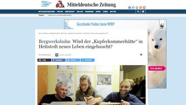 Screenshot der Seite