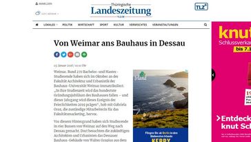 Screenshot der Seite