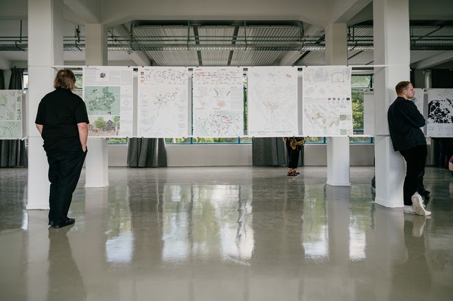 Ausstellungsplakate vom Projekt »Landschaft im Anthropozän – Thüringer Wald«