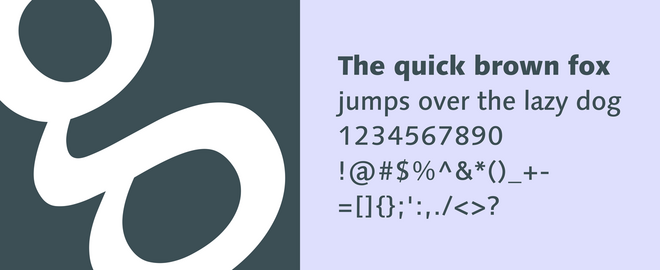 Linotype Syntax Com als Schriftmuster Bild