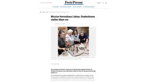 Screenshot der Website 