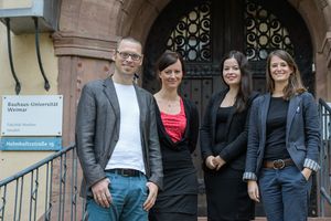 neudeli Team (Oliver Mauroner, Nancy Richter, Christiane Kilian,Charlene Harack)