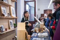 Bauhaus Weihnachtsmarkt »Kauf dir ein Stück Bauhaus« 2019, Bauhaus-Universität Weimar, Fotograf: Thomas Müller.
