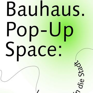 Logo des Bauhaus.Pop-Up Space