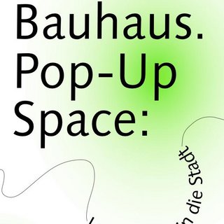Logo des Bauhaus.Pop-Up Space